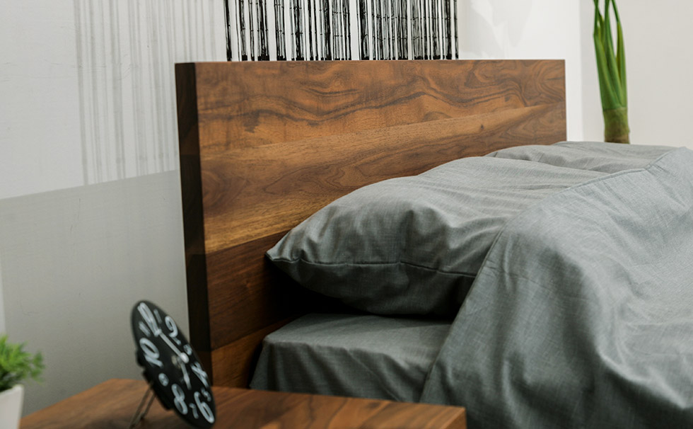 ベッド 天然木 無垢